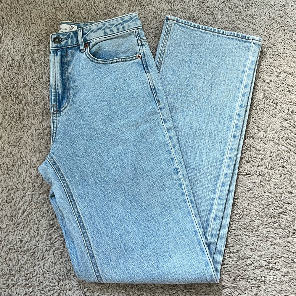 STRADIVARIUS Light Blue Denim Jean